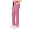 Spodnie medyczne proste klasyczne brudny róż casual premium roz. 3XL